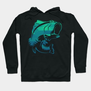 Fishing - Bass Fish Hoodie